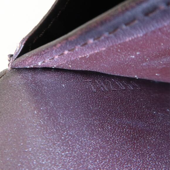 💎✨Authentic✨💎Louis Vuitton Vernis Portefeuille Sarah Wallet Amarante - Picture 12 of 12